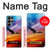 S3841 Bald Eagle Flying Colorful Sky Case For Samsung Galaxy S23 Ultra