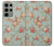 S3910 Vintage Rose Case For Samsung Galaxy S23 Ultra