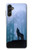S0935 Wolf Howling in Forest Case For Samsung Galaxy A14 5G