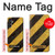 S2231 Yellow and Black Line Hazard Striped Case For Samsung Galaxy A14 5G
