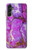 S2907 Purple Turquoise Stone Case For Samsung Galaxy A14 5G