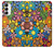 S3281 Colorful Hippie Flowers Pattern Case For Samsung Galaxy A14 5G