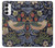 S3791 William Morris Strawberry Thief Fabric Case For Samsung Galaxy A14 5G