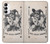 S3818 Vintage Playing Card Case For Samsung Galaxy A14 5G