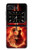 S0415 Fire Guitar Burn Case For Motorola Moto Razr 2022