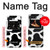 S2096 Seamless Cow Pattern Case For Motorola Moto Razr 2022