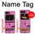 S2885 Paris Pink Case For Motorola Moto Razr 2022