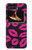 S2933 Pink Lips Kisses on Black Case For Motorola Moto Razr 2022