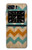 S3033 Vintage Wood Chevron Graphic Printed Case For Motorola Moto Razr 2022