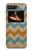 S3033 Vintage Wood Chevron Graphic Printed Case For Motorola Moto Razr 2022