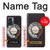 S0059 Retro Rotary Phone Dial On Case For OnePlus Nord N300