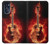 S0415 Fire Guitar Burn Case For Motorola Moto G 5G (2023)