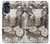 S1681 Steampunk Drawing Case For Motorola Moto G 5G (2023)