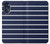 S2767 Navy White Striped Case For Motorola Moto G 5G (2023)
