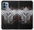 S1434 Skull Wing Tattoo Biker Case For Motorola Edge+ (2023), X40, X40 Pro, Edge 40 Pro