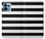 S1596 Black and White Striped Case For Motorola Edge+ (2023), X40, X40 Pro, Edge 40 Pro