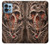 S1675 Skull Blood Tattoo Case For Motorola Edge+ (2023), X40, X40 Pro, Edge 40 Pro