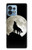 S1981 Wolf Howling at The Moon Case For Motorola Edge+ (2023), X40, X40 Pro, Edge 40 Pro