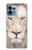 S2399 White Lion Face Case For Motorola Edge+ (2023), X40, X40 Pro, Edge 40 Pro