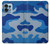 S2958 Army Blue Camo Camouflage Case For Motorola Edge+ (2023), X40, X40 Pro, Edge 40 Pro