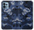 S2959 Navy Blue Camo Camouflage Case For Motorola Edge+ (2023), X40, X40 Pro, Edge 40 Pro