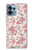 S3095 Vintage Rose Pattern Case For Motorola Edge+ (2023), X40, X40 Pro, Edge 40 Pro