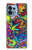 S3255 Colorful Art Pattern Case For Motorola Edge+ (2023), X40, X40 Pro, Edge 40 Pro