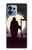 S3262 Grim Reaper Night Moon Cemetery Case For Motorola Edge+ (2023), X40, X40 Pro, Edge 40 Pro