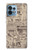 S3819 Retro Vintage Paper Case For Motorola Edge+ (2023), X40, X40 Pro, Edge 40 Pro