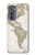 S0604 World Map Case For Motorola Edge (2022)