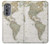 S0604 World Map Case For Motorola Edge (2022)