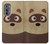 S2825 Cute Cartoon Raccoon Case For Motorola Edge (2022)