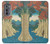 S3348 Utagawa Hiroshige The Monkey Bridge Case For Motorola Edge (2022)