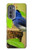 S3839 Bluebird of Happiness Blue Bird Case For Motorola Edge (2022)