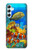 S2568 Sea Seabed Fish Corals Underwater Ocean Case For Samsung Galaxy A34 5G