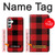 S2931 Red Buffalo Check Pattern Case For Samsung Galaxy A34 5G