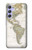 S0604 World Map Case For Samsung Galaxy A54 5G
