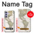 S0604 World Map Case For Samsung Galaxy A54 5G