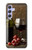 S1316 Grapes Bottle and Glass of Red Wine Case For Samsung Galaxy A54 5G