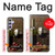S1316 Grapes Bottle and Glass of Red Wine Case For Samsung Galaxy A54 5G