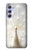 S1980 White Peacock Case For Samsung Galaxy A54 5G