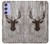 S2505 Reindeer Head Old Wood Texture Graphic Case For Samsung Galaxy A54 5G