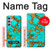 S2688 Aqua Copper Turquoise Gemstone Graphic Case For Samsung Galaxy A54 5G