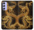 S2804 Chinese Gold Dragon Printed Case For Samsung Galaxy A54 5G