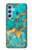 S2906 Aqua Turquoise Stone Case For Samsung Galaxy A54 5G