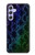 S3366 Rainbow Python Skin Graphic Print Case For Samsung Galaxy A54 5G