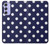 S3533 Blue Polka Dot Case For Samsung Galaxy A54 5G