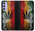 S3890 Reggae Rasta Flag Smoke Case For Samsung Galaxy A54 5G