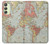 S3418 Vintage World Map Case For Samsung Galaxy A24 4G
