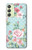 S3494 Vintage Rose Polka Dot Case For Samsung Galaxy A24 4G